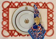 Load image into Gallery viewer, Shield With Deer Antlers Napkin Rings
