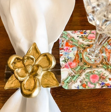 Load image into Gallery viewer, Magnolia Napkin Rings
