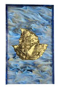 Tobacco Leaf Guest Towel Box