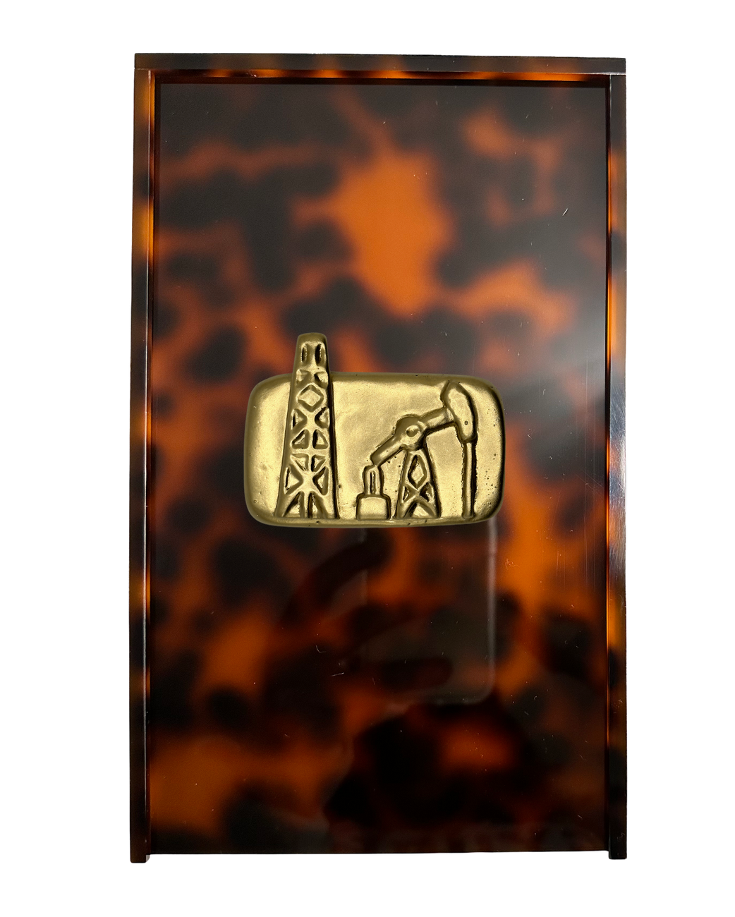 Oil Derrick Guest Towel Box
