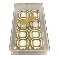 Load image into Gallery viewer, Dragonfly Guest Towel Box
