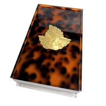 Load image into Gallery viewer, Tobacco Leaf Guest Towel Box
