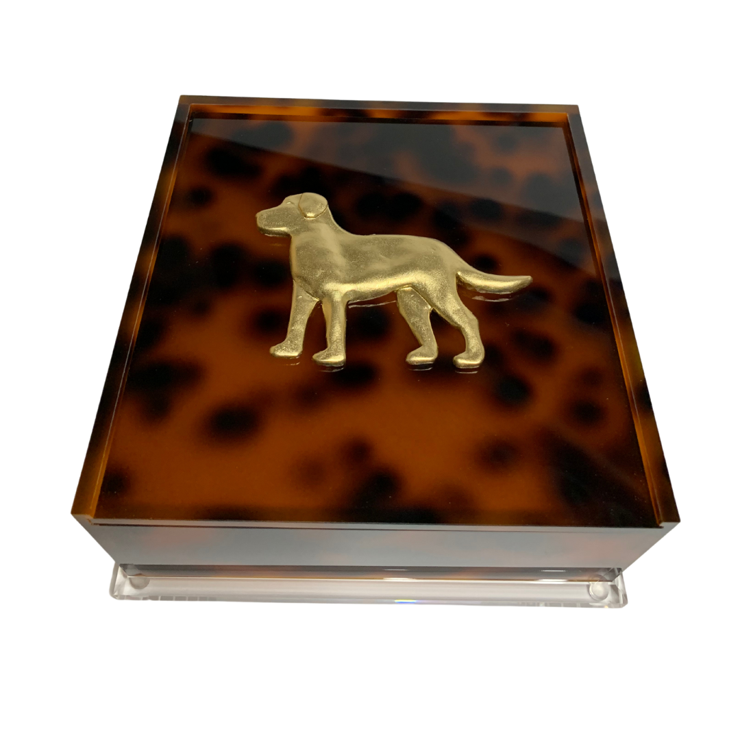 Labrador Cocktail Napkin Box – Southern Tribute